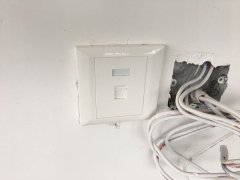 呼市网络墙插网络布线案例